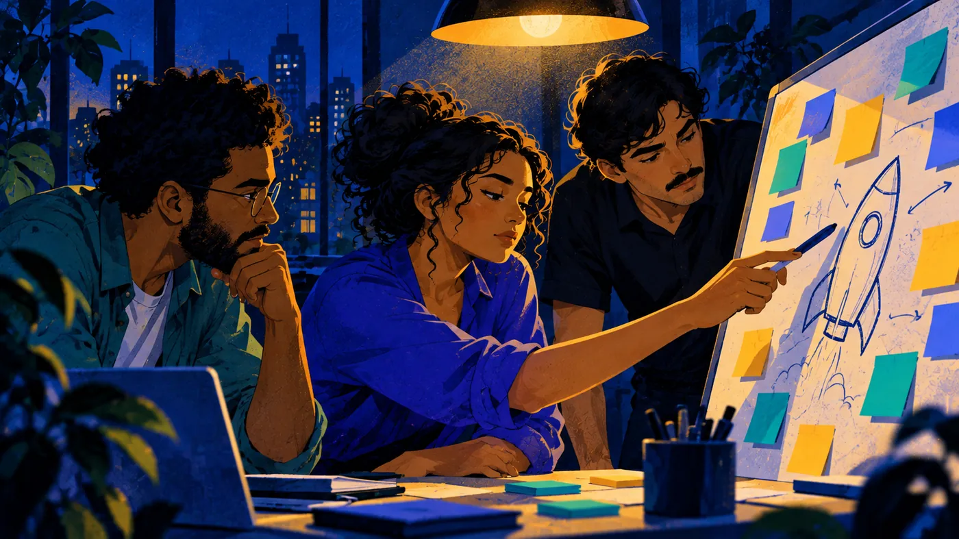 Ilustração do artigo: aceleradora de startups