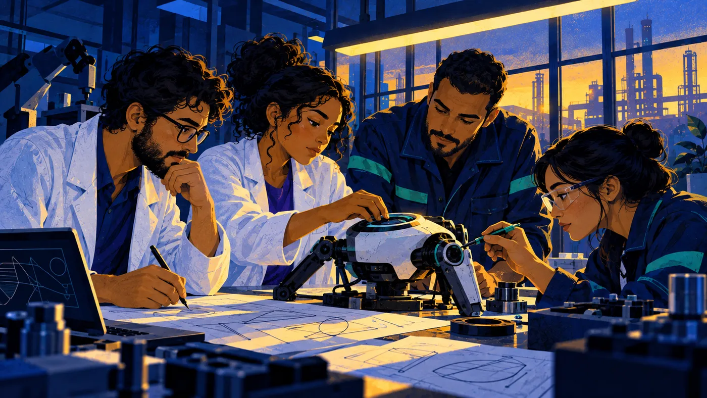Ilustração do artigo: inovação aberta