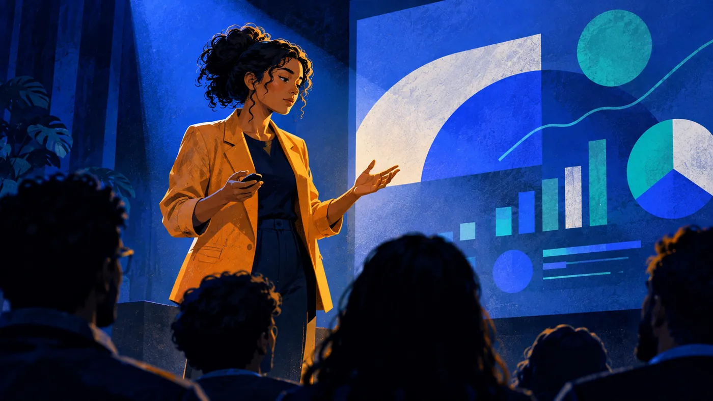 Ilustração do artigo: pitch deck